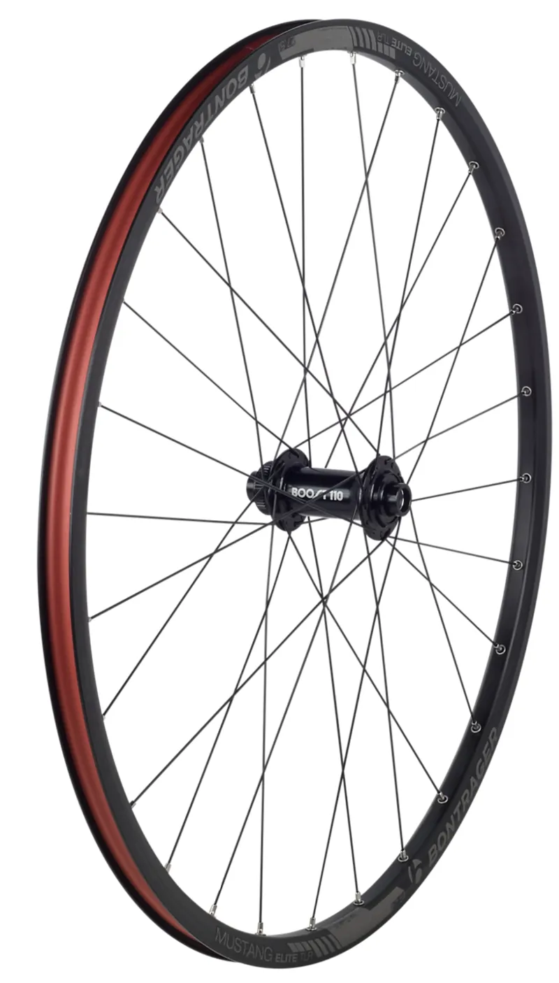 Bontrager Mustang Elite Disc 27.5 Boost TLR CenterLock MTB Wheel Black-1